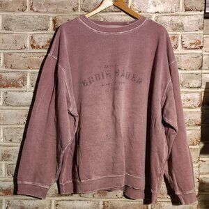 Vintage Eddie Bauer Pink/Brick Sweatshirt - XXXL